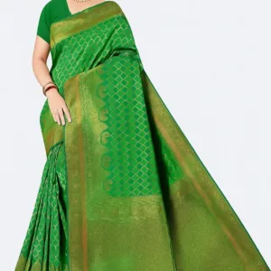 SAREE 33 GREEN (1)