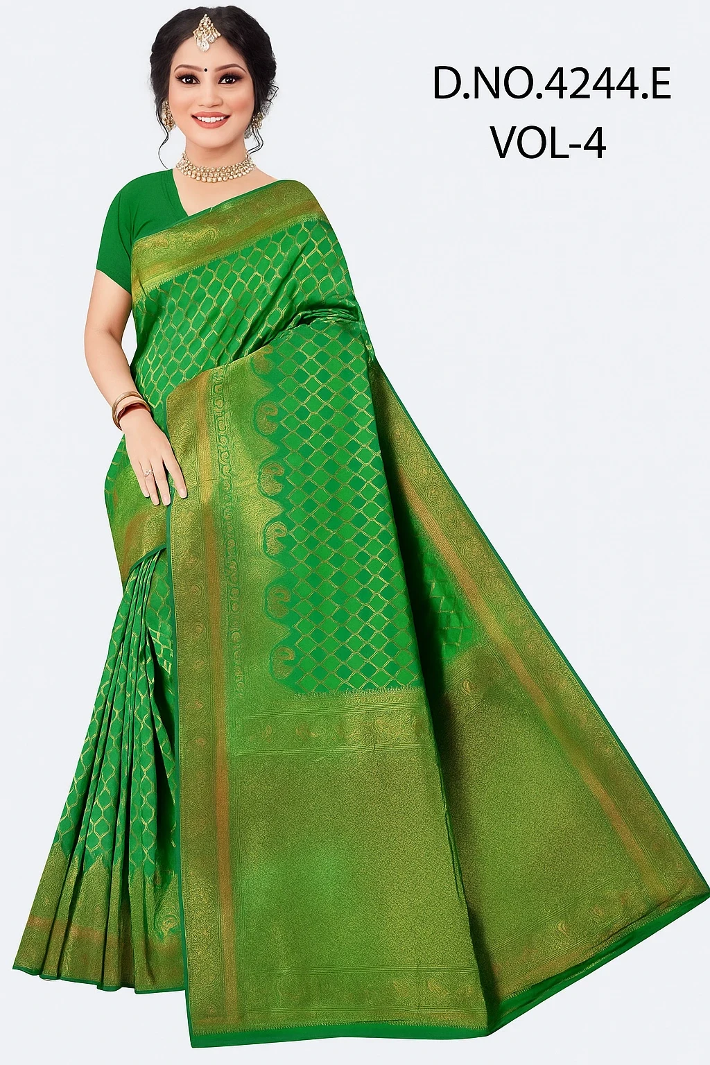 SAREE 33 GREEN (1)