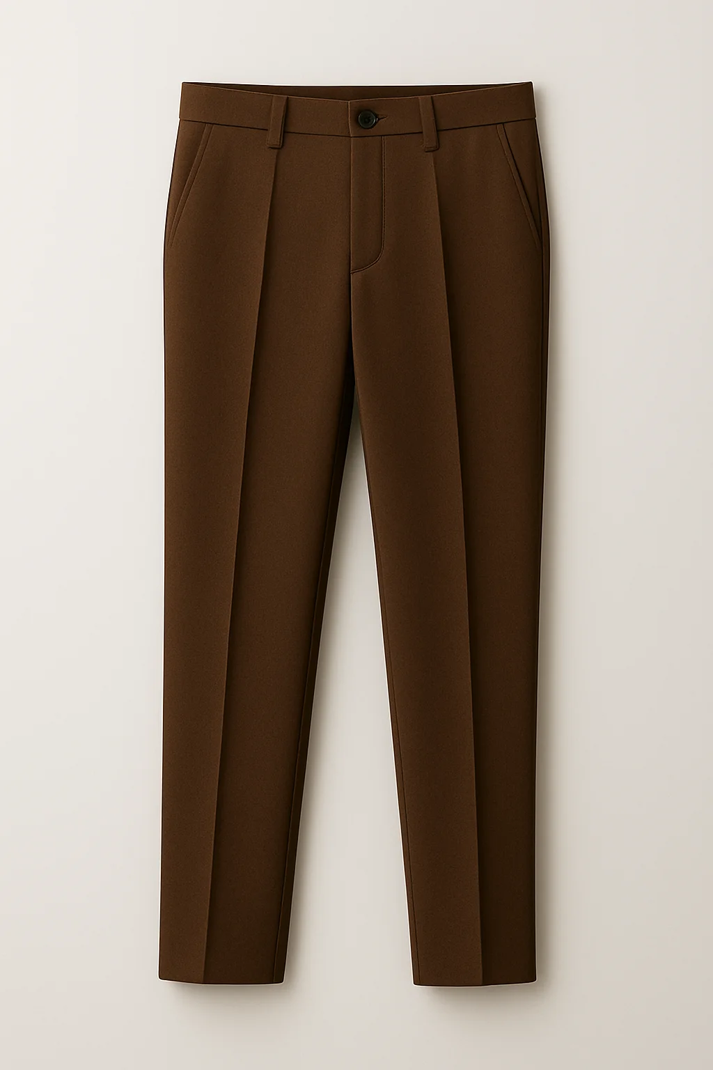 Mens Brown Formal Pant - 8