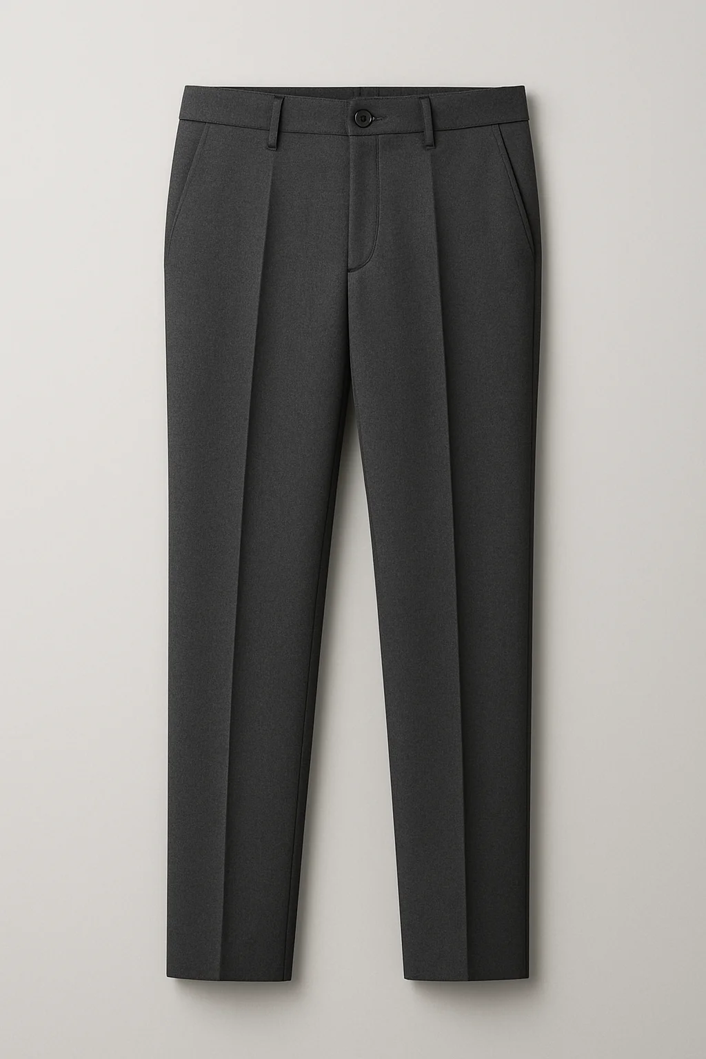Mens Grey Formal Pant