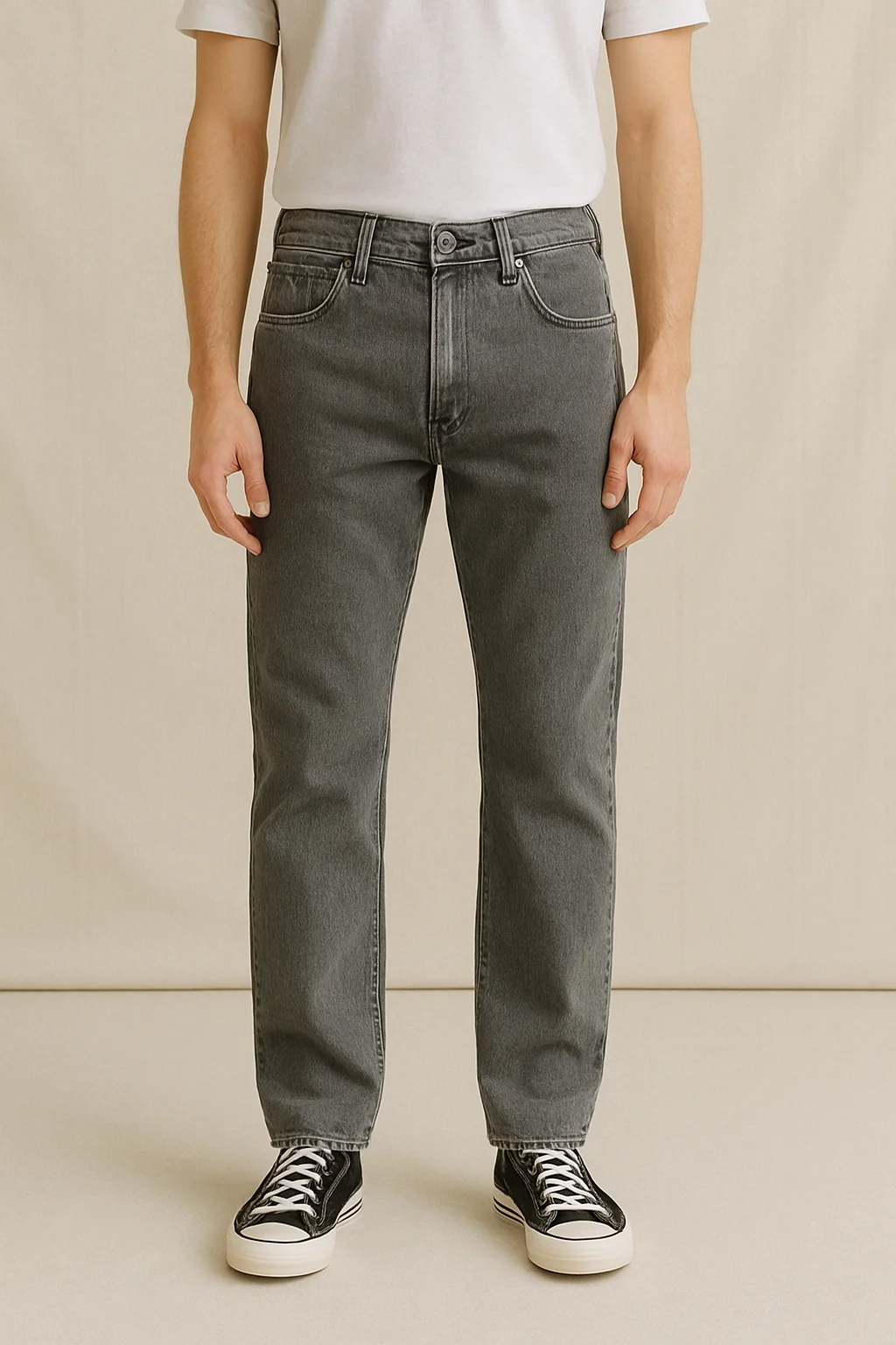 Grey Jeans for Men - 1