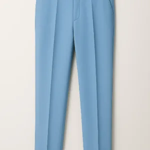 Mens Light Blue Formal Pant