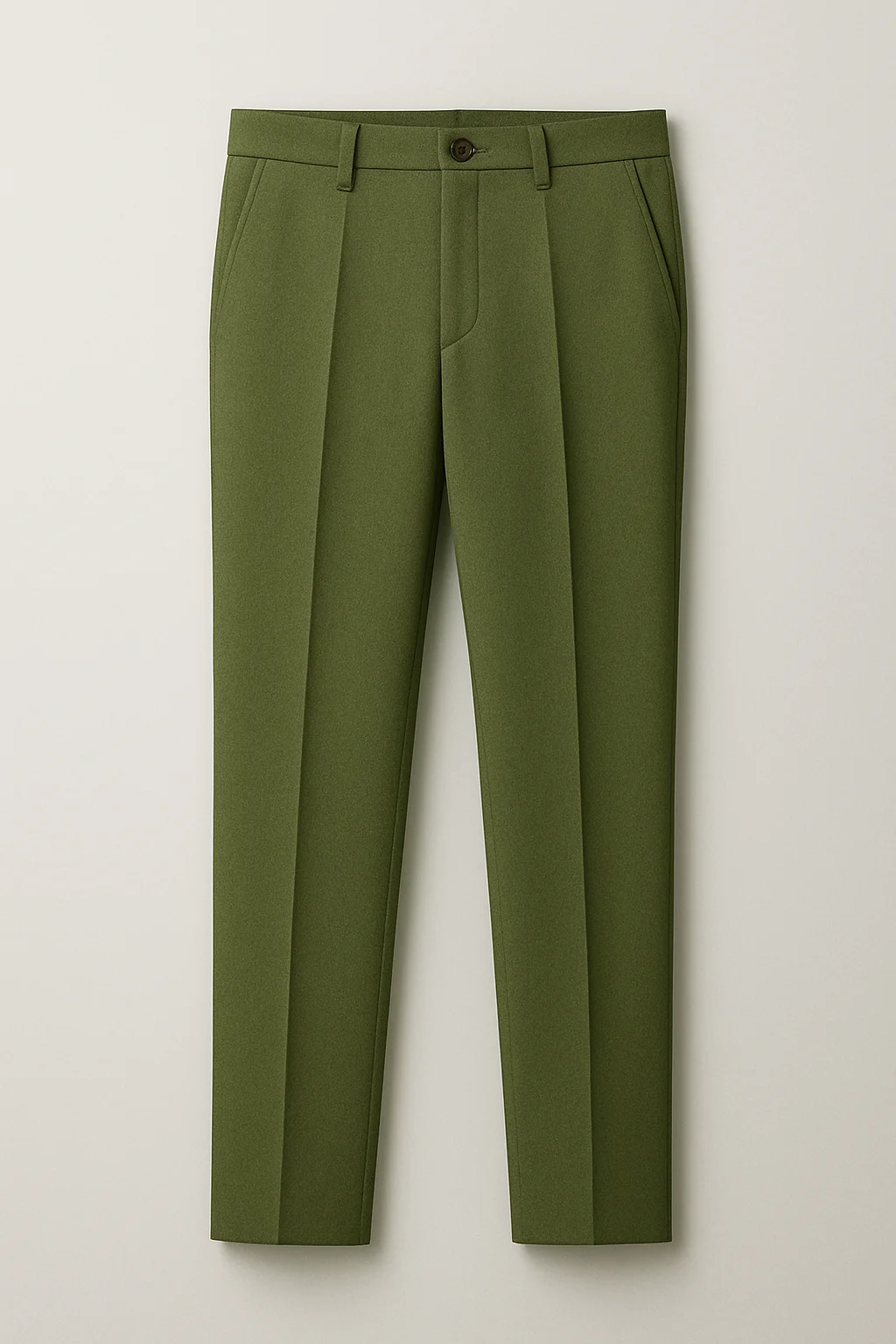 Mens Light Green Formal Pant