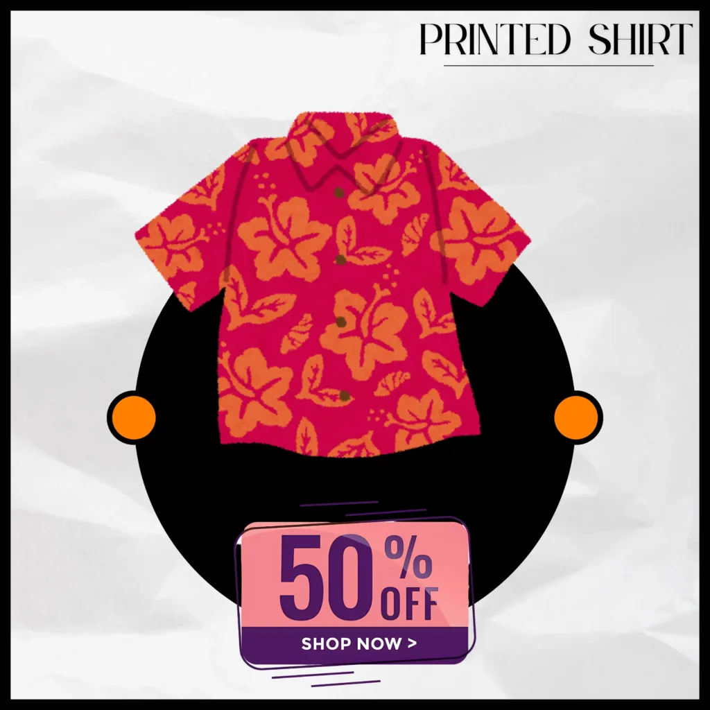 Mens Printed Shirt Category Image