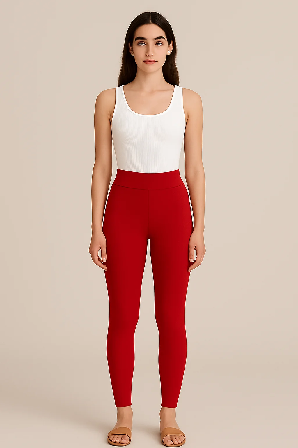 1-Ladies_leggings_Red