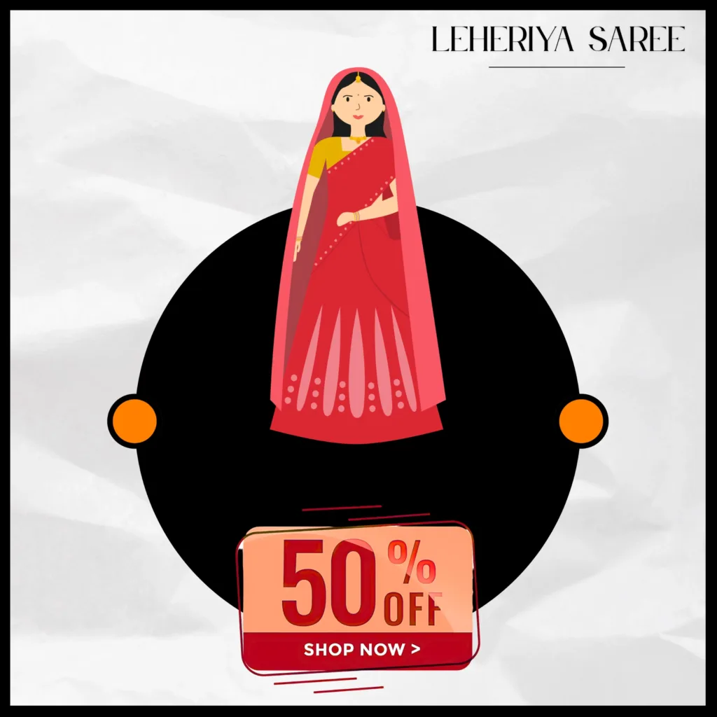 Leheriya Saree