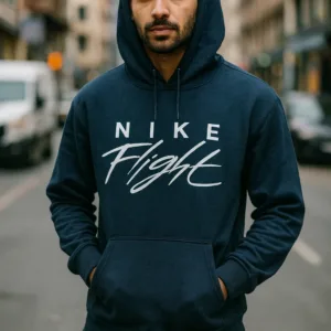 1- Mens-Hoodie-Dark Navy Blue 1