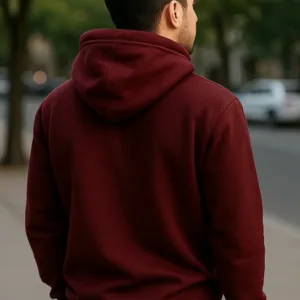 1- Mens-Hoodie-MAROON 1.2